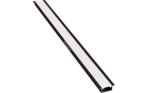 Nẹp U led đen