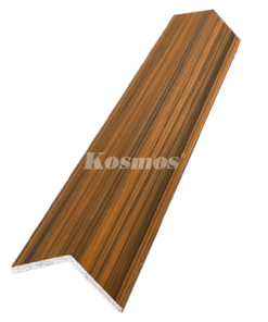Nẹp V gỗ nhựa 2 da - Teak