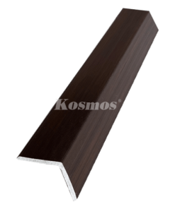 Nẹp V gỗ nhựa 2 da - Walnut