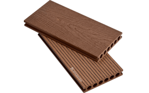 Sàn gỗ nhựa lỗ tròn - Light Wood
